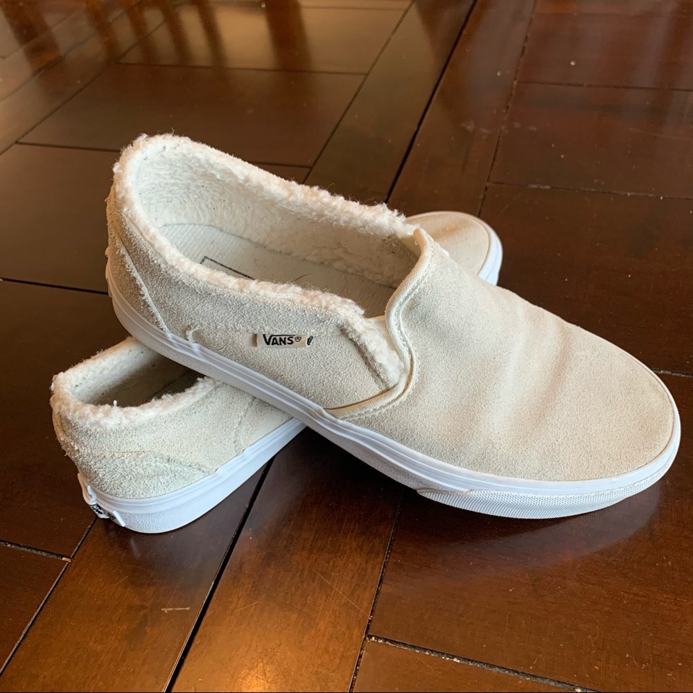 Suede Sherpa Vans